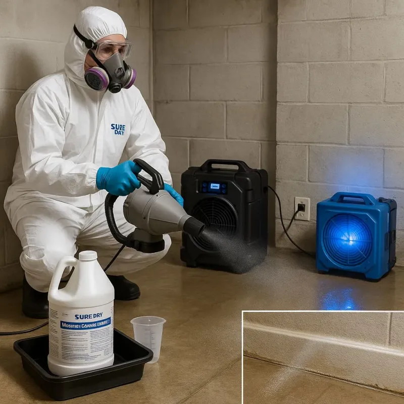 Sanitization and Odor Removal process in Albion, PA