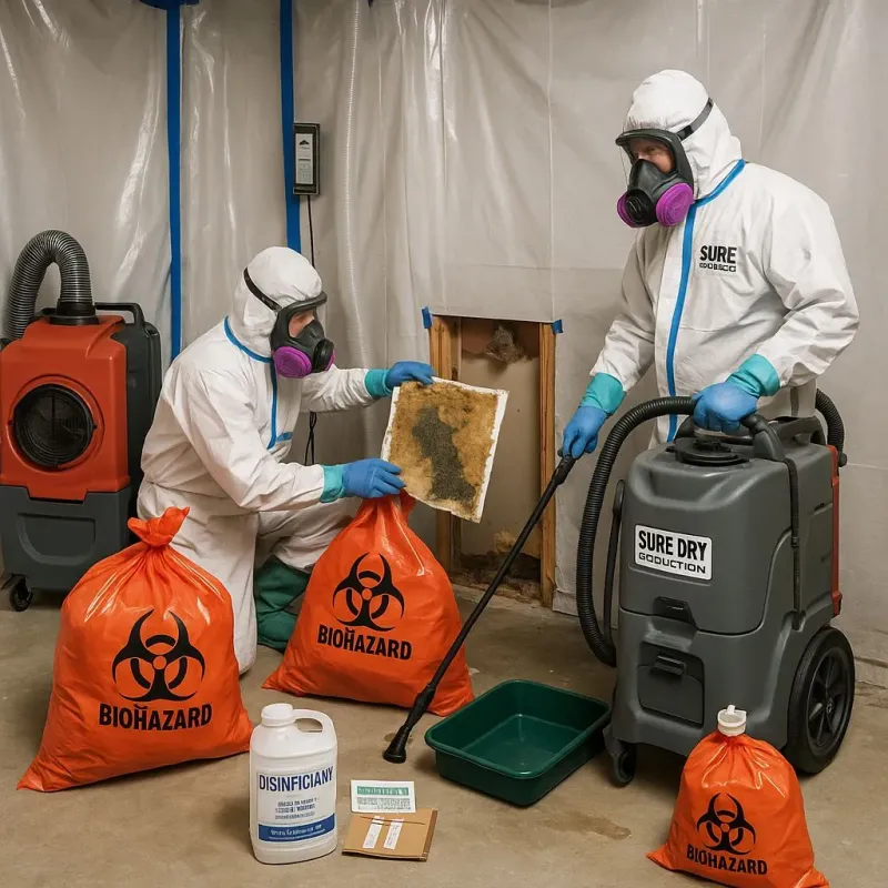 Contaminated Water Handling Protocols process in Albion, PA