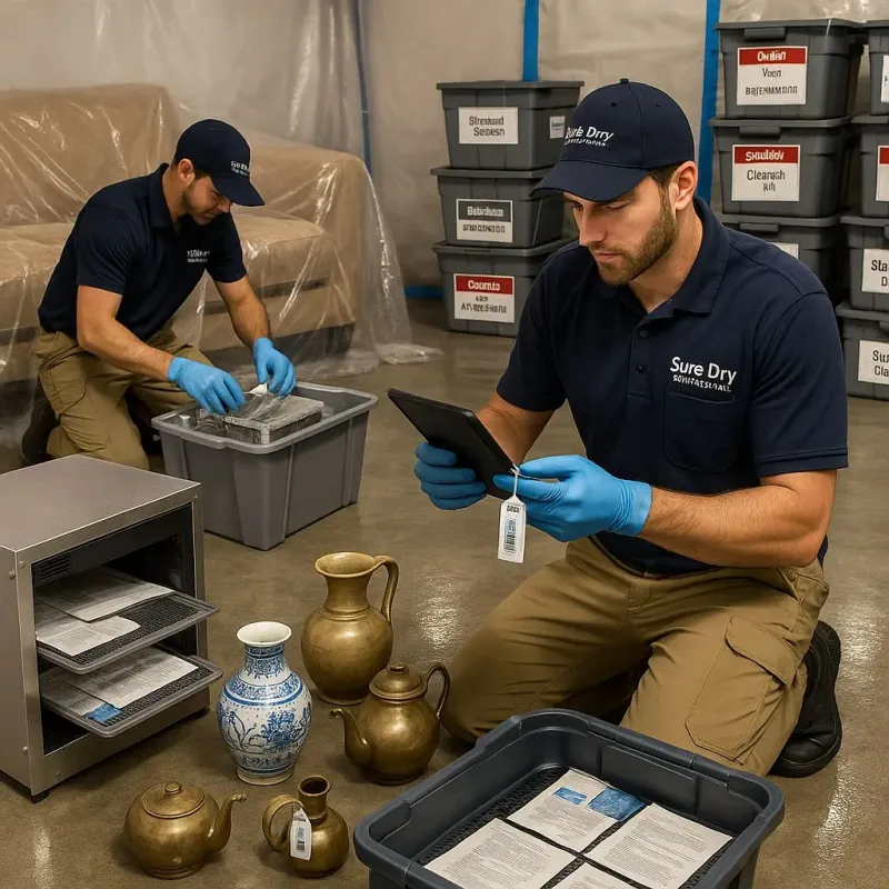 Content Protection and Restoration process in Albion, PA