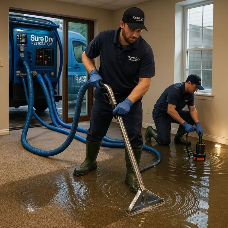 Water Extraction and Removal process in Albion, PA